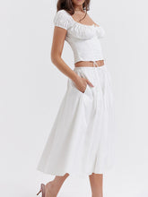 Cowgirl Aesthetics Semi-Sheer Zippered Maxi Skirt