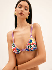 Tropical Multi Color Bikini Set