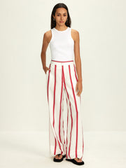 Striped Wide Leg Pants