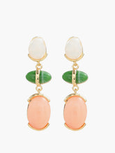 Colorful Rhinestone Pendant Earrings