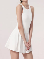 Criss Cross Jersey Active Dress