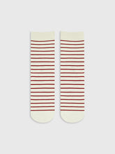 Contrast Striped Stacking Socks