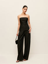 Mid-Waist Pockets Pants Without Belt