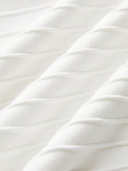 Cut-Out Chain Detail Knit Dress