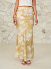 Floral Print Maxi Skirt