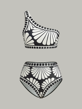 Asymmetrical One-Shoulder Bikini Set