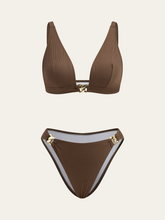 Metal Decor Bikini Set