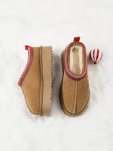 Fur Integrated Platform Snow Boots
