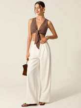 Tie-Front Crop Top