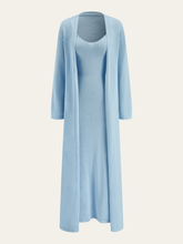 Cami Maxi Dress & Long-Sleeve Cardigan Two-Piece Set
