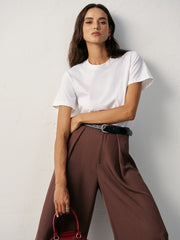 Cotton Crew Neck T-Shirt
