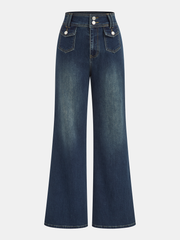 Vintage High-Waisted Flare Jeans