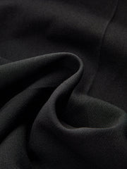 Contrast Waistband Straight-Leg Pants