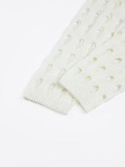 Open Knit Crochet Shrug