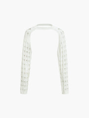 Open Knit Crochet Shrug
