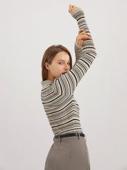 Musical Notation Knit Top