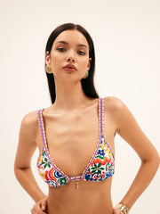 Tropical Multi Color Bikini Set