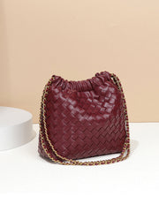Woven Top-Handle & Shoulder Bag