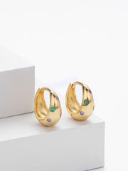 Chunky Hoop Earrings