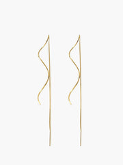 Spiral Tassel Earrings