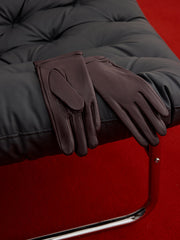 Fleece Lined Goatskin Gloves