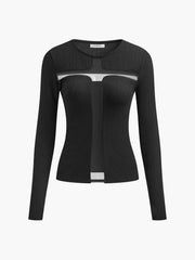 Semi-Sheer Sexy Slim T-Shirt