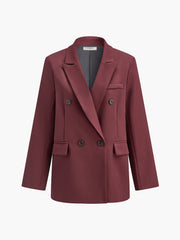 Basic Piping Button Blazer