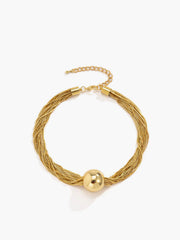 Multi-Chain Glossy Ball Choker