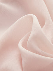 Semi-Sheer Chiffon Ruffled Blouse