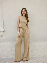 Sleeveless Crop Top