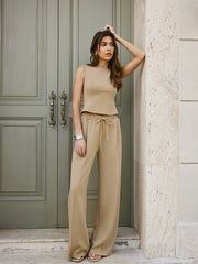 Sleeveless Crop Top