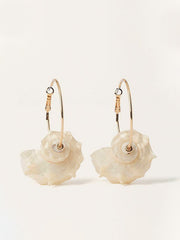 Shell Hoop Earrings