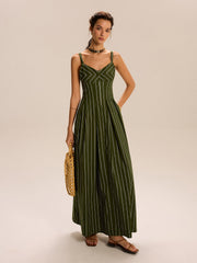 Striped Maxi Dress
