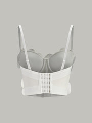 3D Floral Embellished Corset