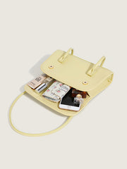 Minimalist Knot-Detail Shoulder Bag