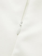 Sleeveless Peplum Top with Metal Buttons