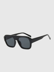 Leopard Printed Square Sunglasses