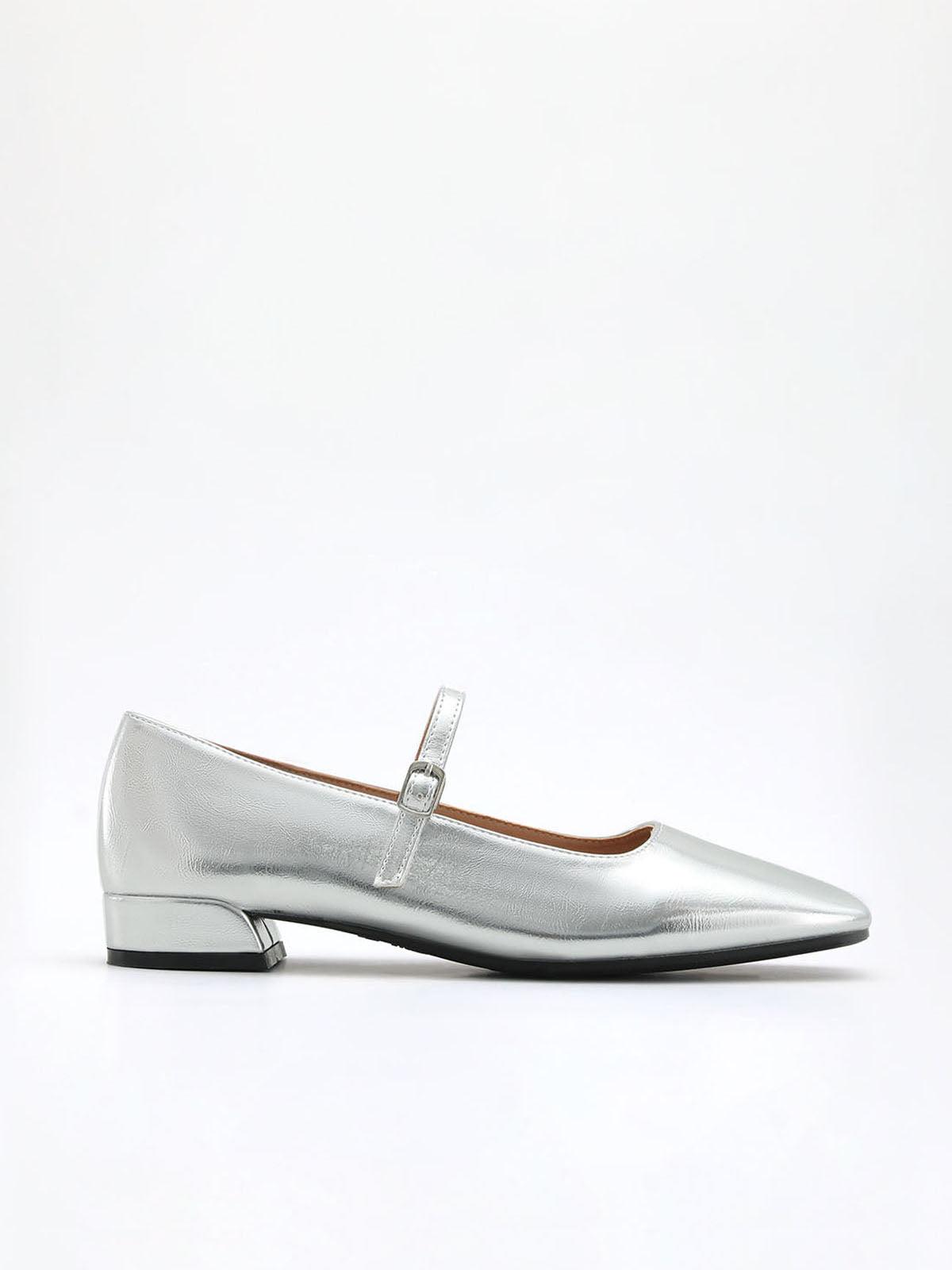 Square Toe Block Heel Mary Jane Shoes
