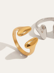 Sculptural Open-Ended Ring
