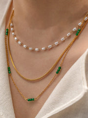 Stackable Beaded Necklace
