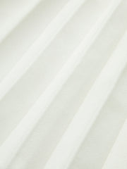 Sleeveless Buttoned Vest-Style Pleated Dress