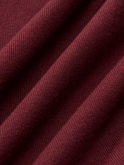 Contrast-Paneled Pleated Peplum T-Shirt