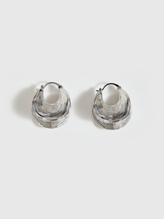 Textured Hoop Earrings