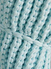 Crochet Conch-Shaped Handbag