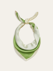 Floral Print Square Scarf