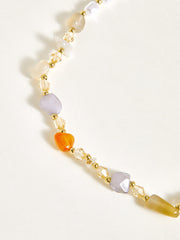Colorful Stone Double-Layered Bracelet