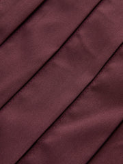 Wrinkle-resistant Flare-Cuff Pleated Tie Waist Shirt