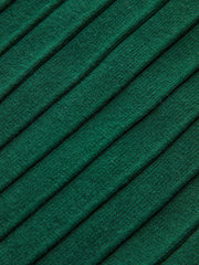 Metal Detail Cap Sleeve Ribbed Knit Vest