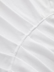 V-Neck Ruched Long Sleeve Maxi Dress