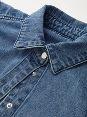 Puff Sleeve Denim Jacket